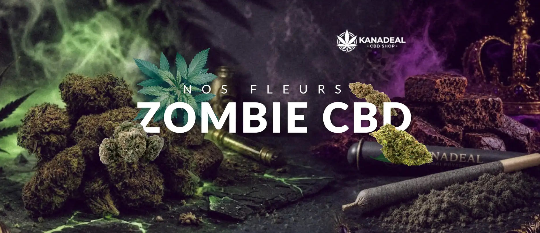 Bannière Collection ZOMBIE CBD Kanadeal