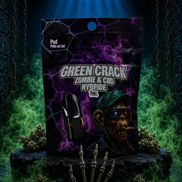 Recharge Pod Green crack - Zombie & CBD