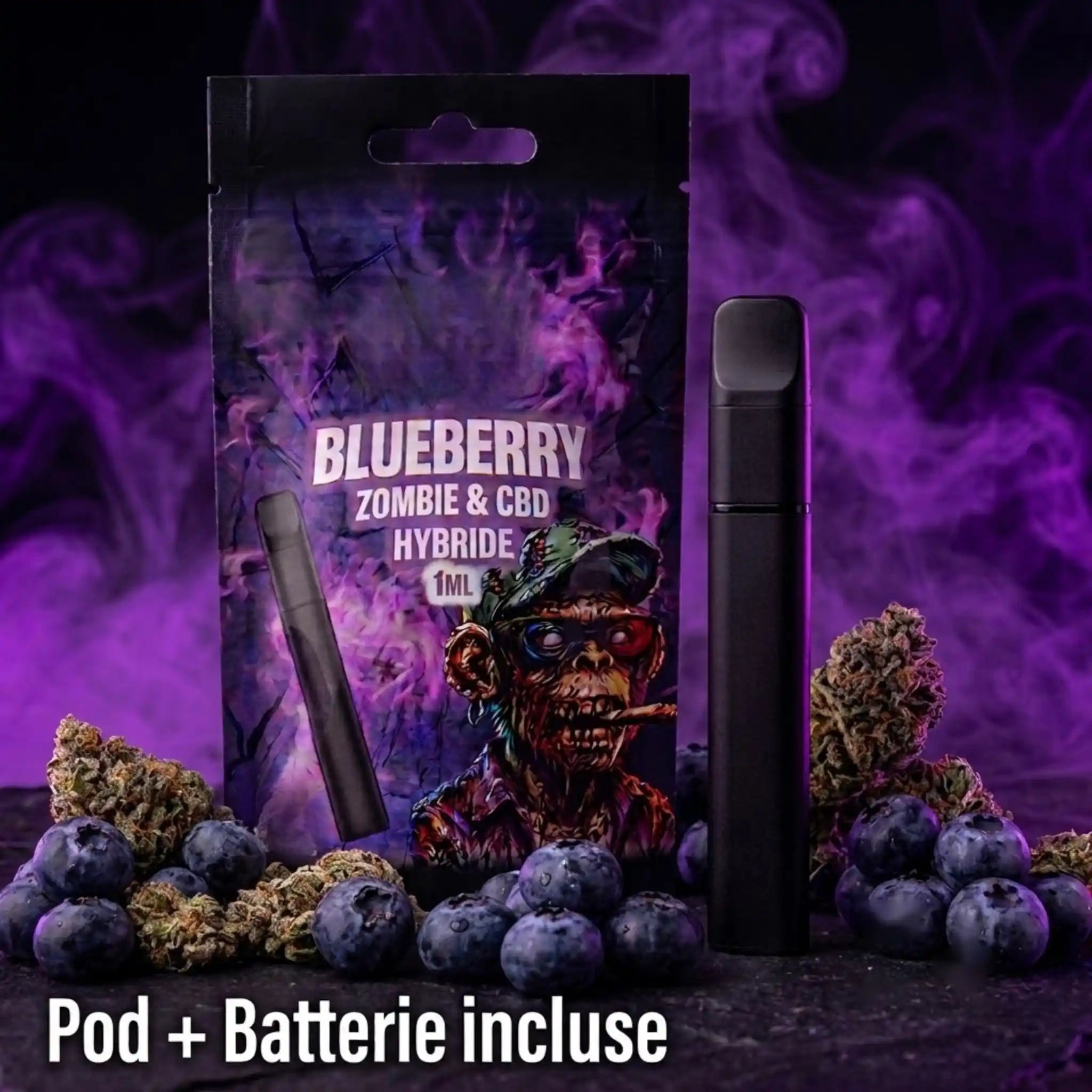 Pod Blueberry - Zombie & CBD